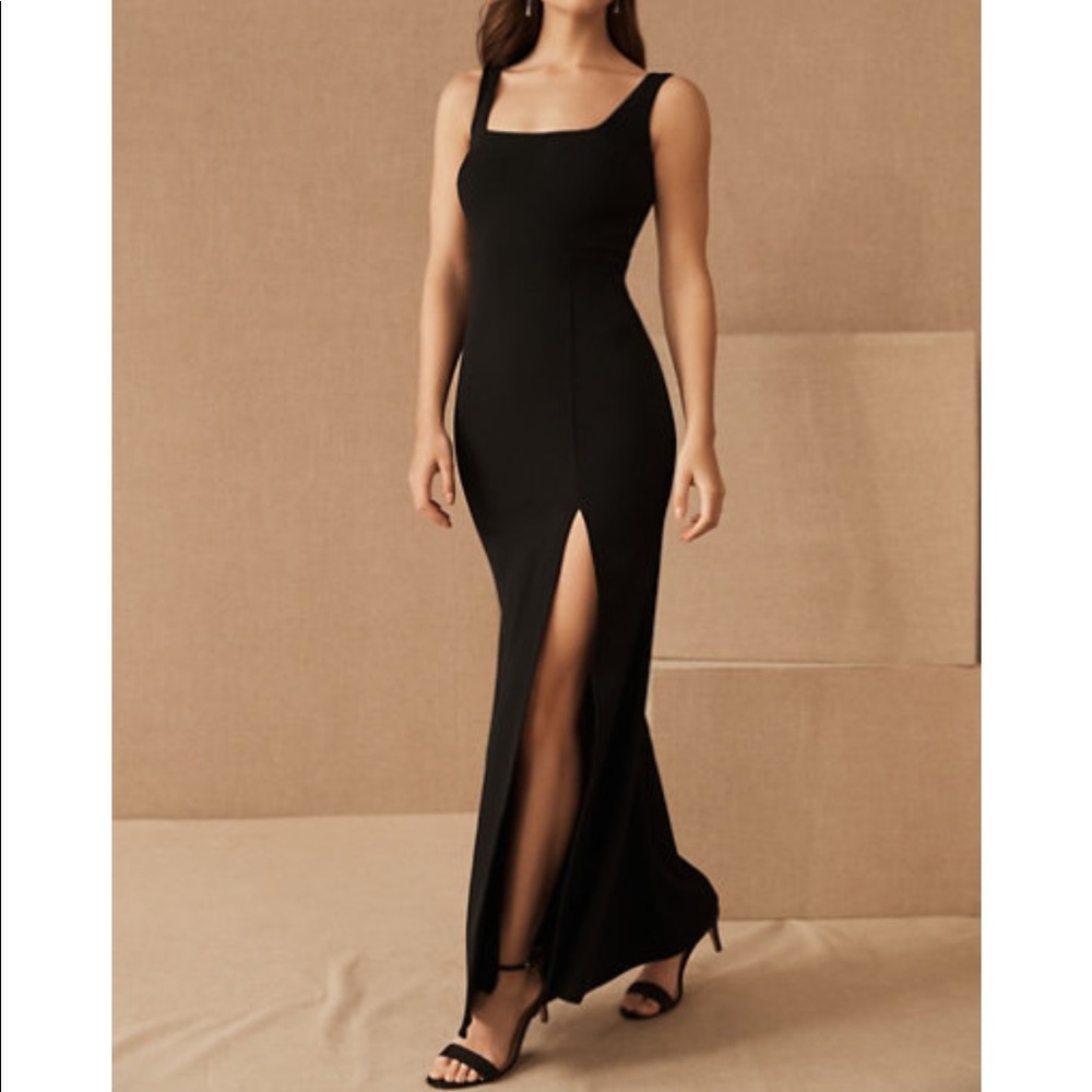 BHLDN Adena Dress in Black US Size 4